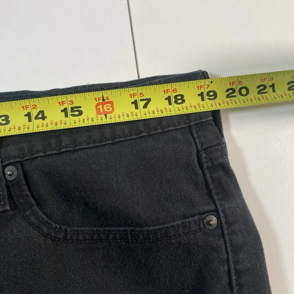 Levi's 513 Jeans 38x29 Black Stretch Denim Classic Cowboy‎ USA Ranch (Tag 38x30)